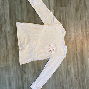 Ivory Ella White Long Sleeve Tee